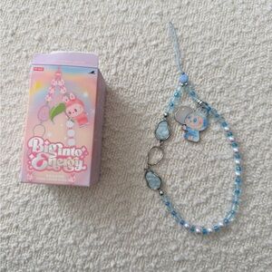 Labubu Big Into Energy Hope Monster phone charm